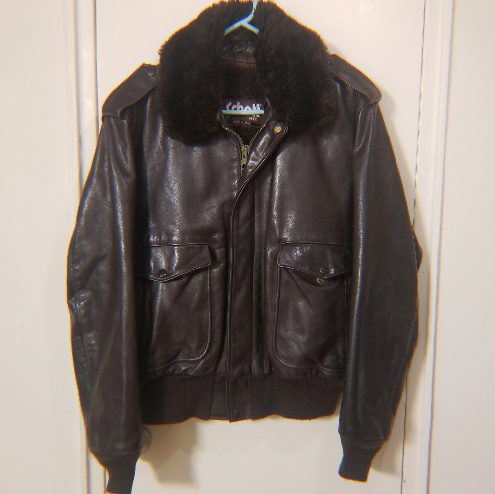 Naked Cowhide Flight Jacket